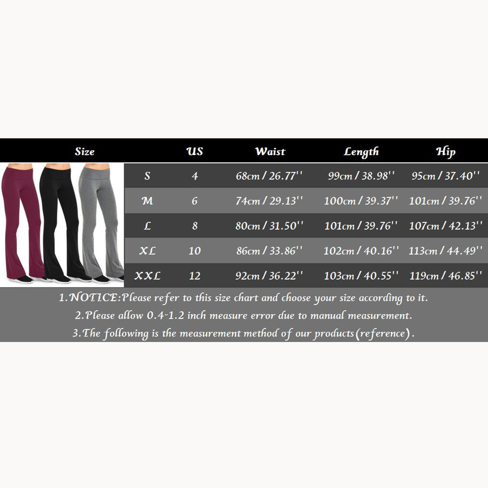 thumbnail image 3 of Pantalones deportivos de cintura alta para mujer - Pantalones ajustados de yoga con efecto lifting - Poliéster - Sexy/Casual - S-XXL, 3 of 8